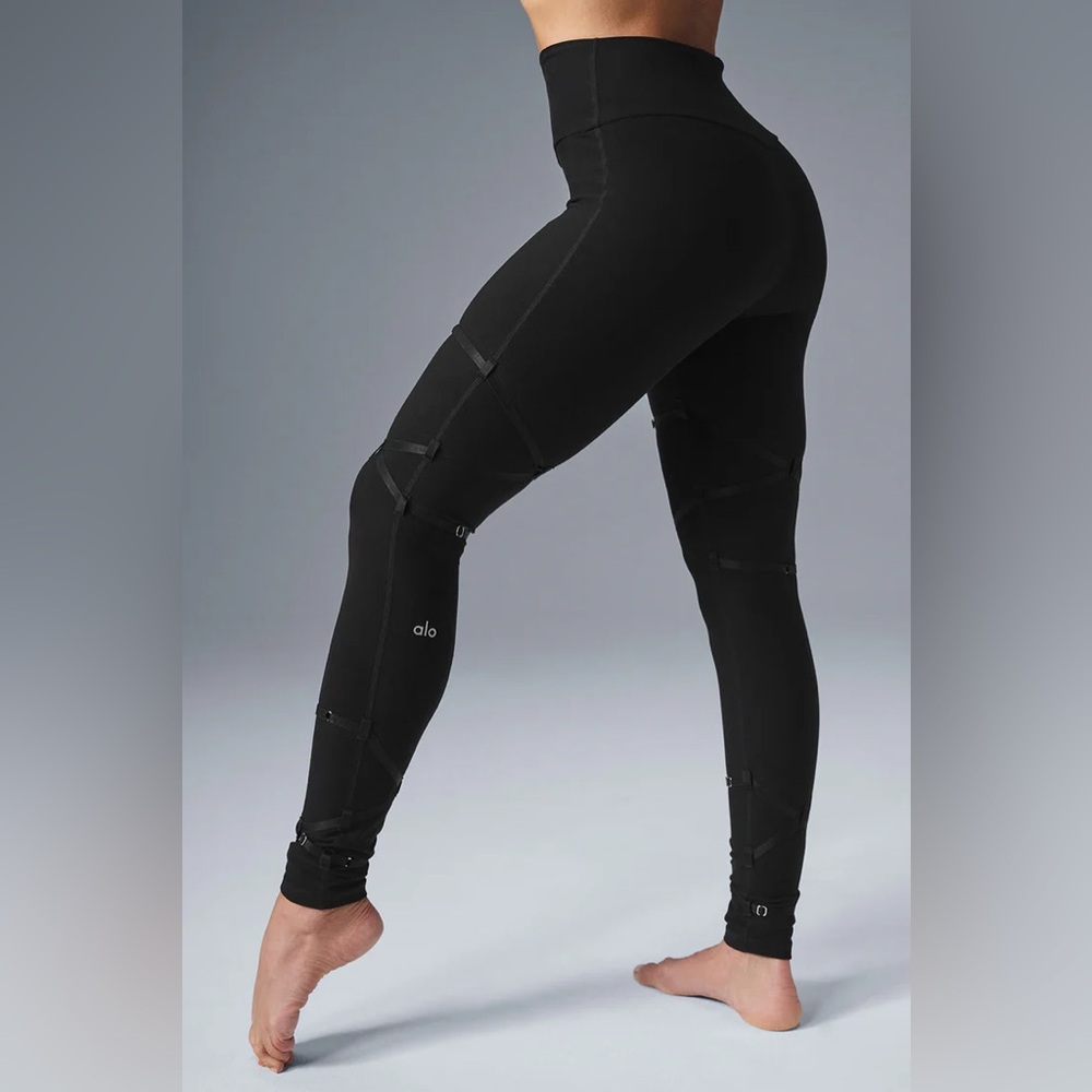 Alo Alosoft High-Waist Spotlight Legging Leggings S New